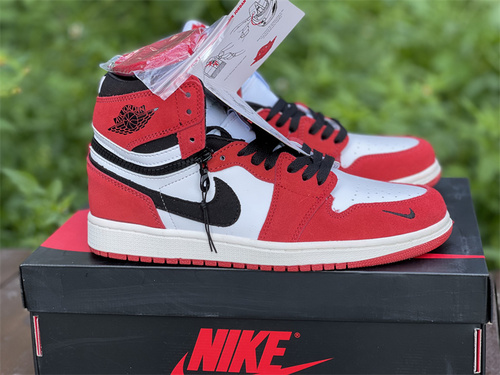 Original version_ Air Jordan 1 High Switch_ Chicago color scheme_ number CW6576 700_ full code shipment 40--46-fbc8c73e